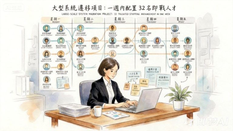 Romy：在一週內為大型系統遷移項目配置 32 名即戰人才